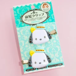 Pochacco Hat Bejeweled Bangs Clip Set