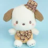 Pochacco Howa Mocha Check Plushie - Medium