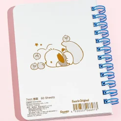 Pochacco Hug Day B7 Spiral Notebook