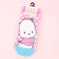 Pochacco Ice Cream Cup Dotted Socks