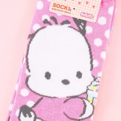 Pochacco Ice Cream Cup Dotted Socks