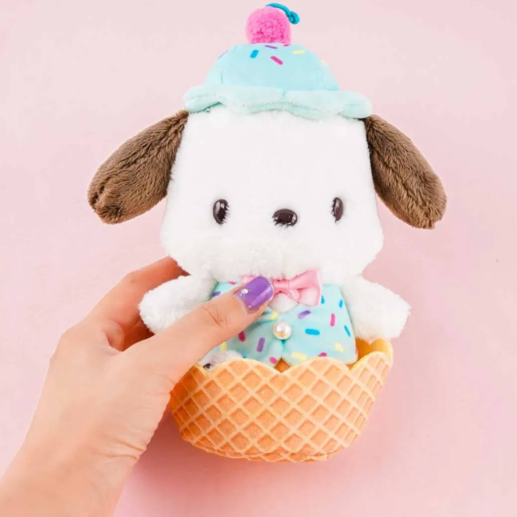 Pochacco Ice Cream Parlor Plushie - Medium