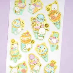 Pochacco Ice Cream Party Stickers