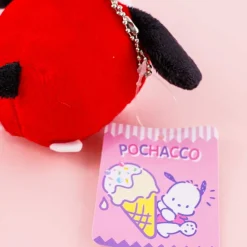 Pochacco Lying Down Plushie Charm - Mini