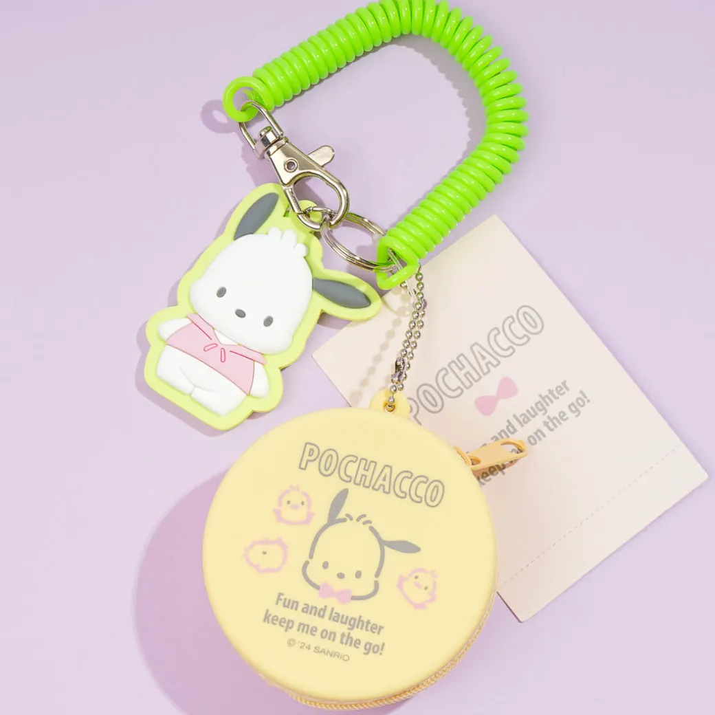 Pochacco Macaron Mini Silicone Case With Charm