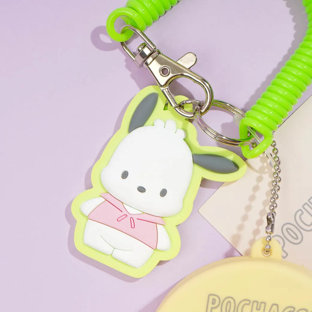 Pochacco Macaron Mini Silicone Case With Charm
