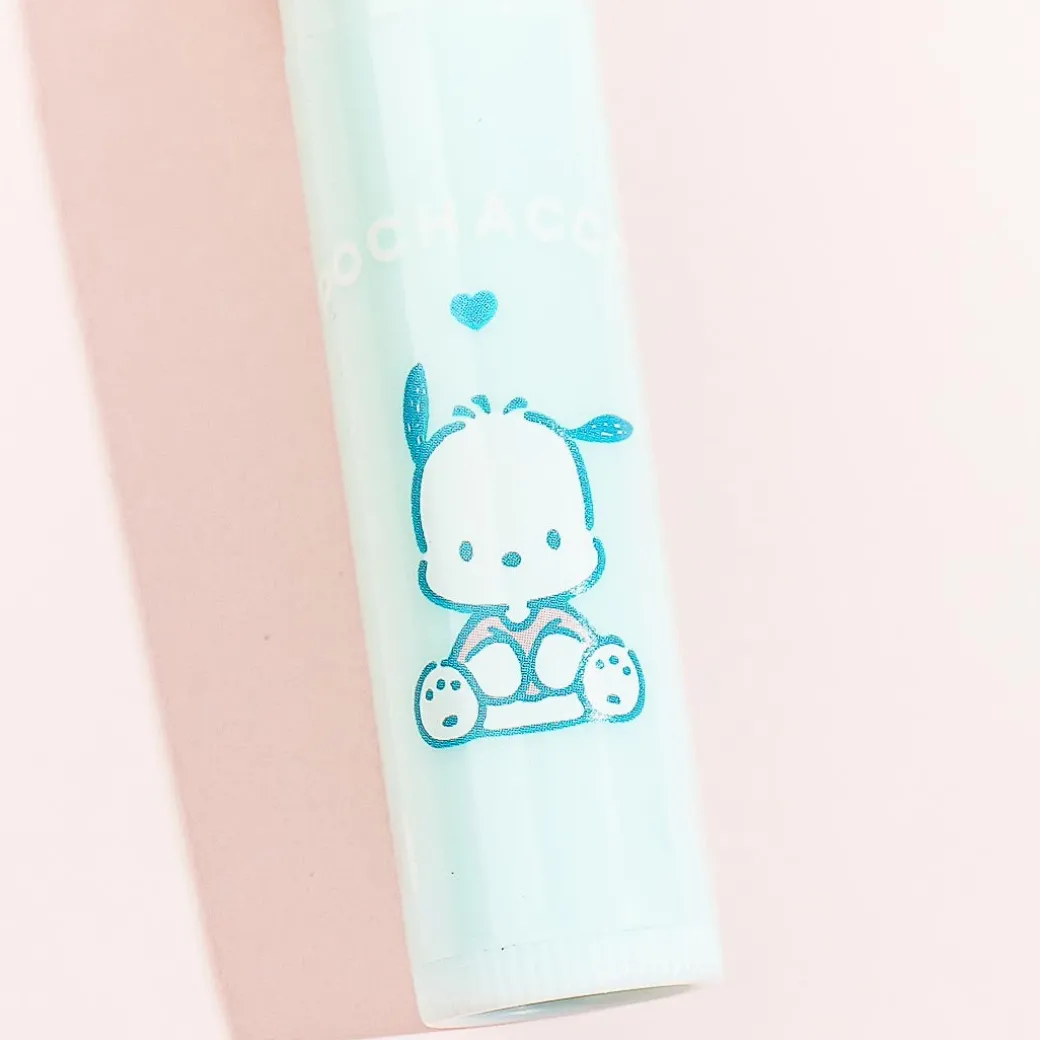 Pochacco Mascot Clear Lip Cream - Peach