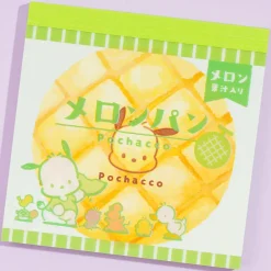 Pochacco Melon Pan Mini Memo Pad