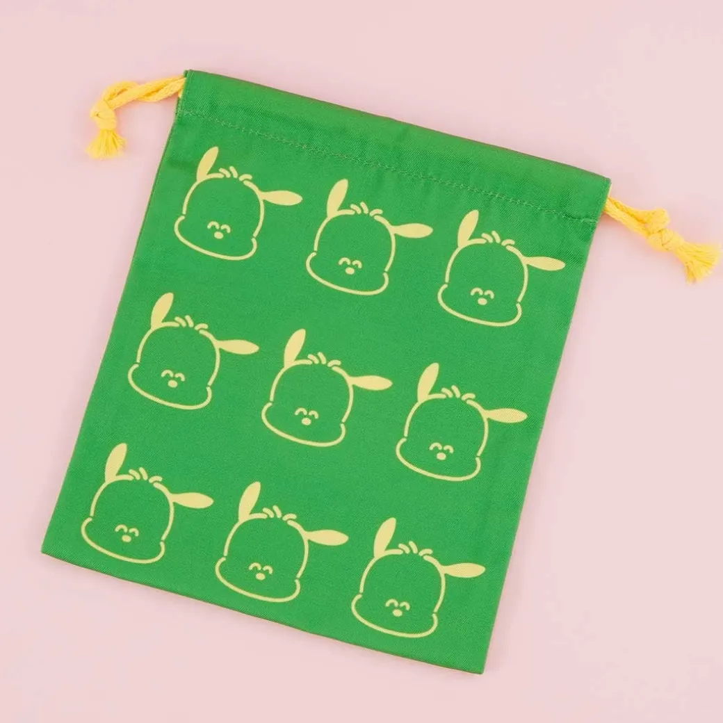 Pochacco Oekaki-San Drawstring Pouch