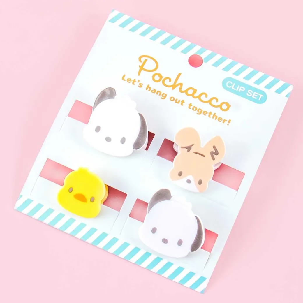 Pochacco Office Clip Set