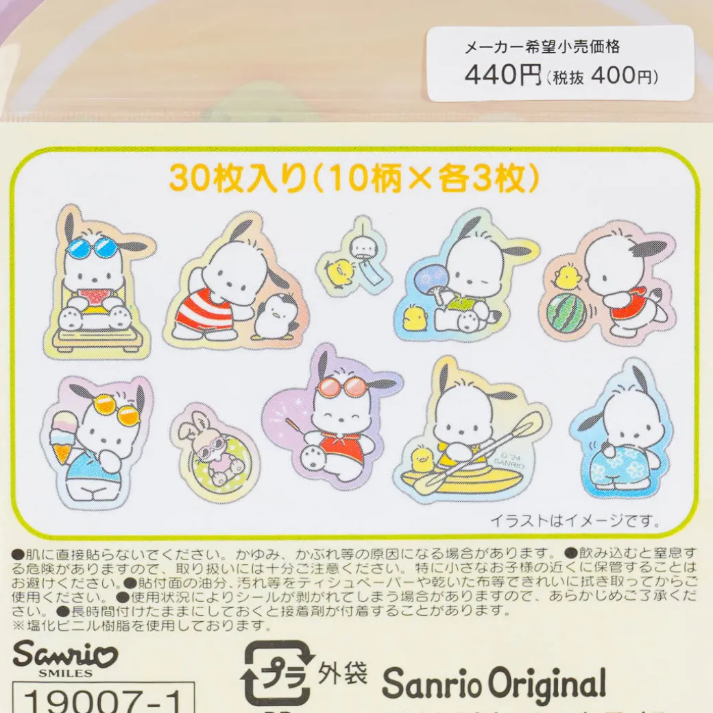 Pochacco Original Summer Sticker Set