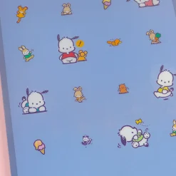 Pochacco Outdoor Fun Multi Pocket A4 File Folder