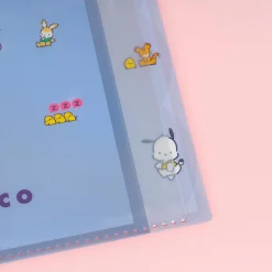 Pochacco Outdoor Fun Multi Pocket A4 File Folder