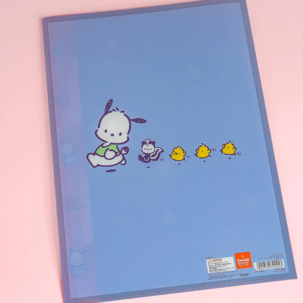 Pochacco Outdoor Fun Multi Pocket A4 File Folder