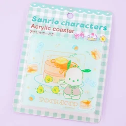 Pochacco Pancake Cafe Acrylic Coaster