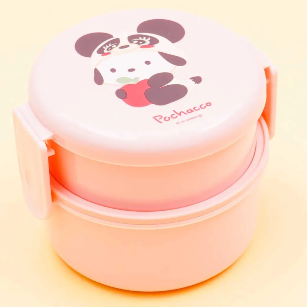 Pochacco Panda Bento Box With Fork