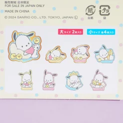 Pochacco Pi-chan Party Flake Stickers