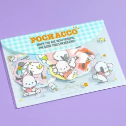 Pochacco Playful Sticker Set With Case