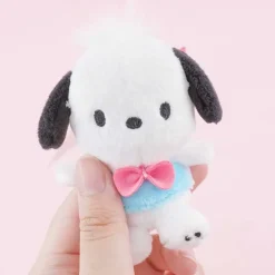 Pochacco Plushie Bag Charm With Wrist Strap
