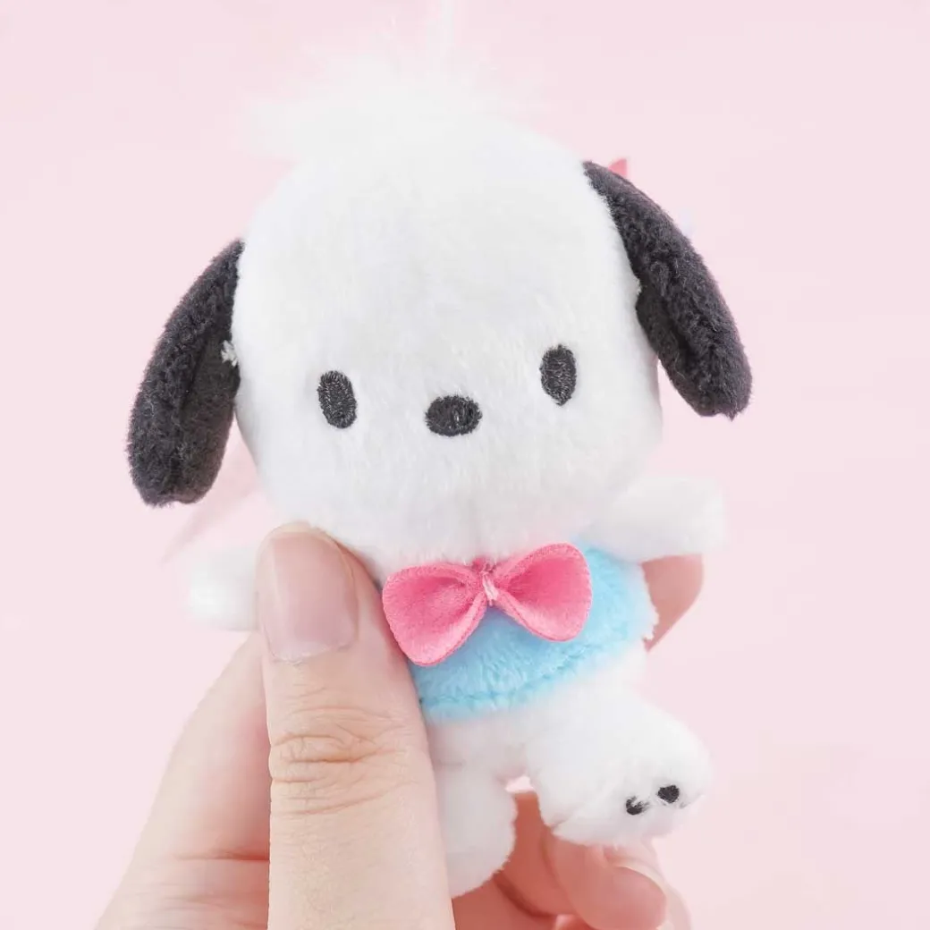 Pochacco Plushie Bag Charm With Wrist Strap