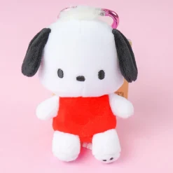 Pochacco Plushie Charm With Heart Carabiner - Mini