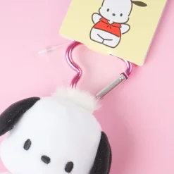 Pochacco Plushie Charm With Heart Carabiner - Mini