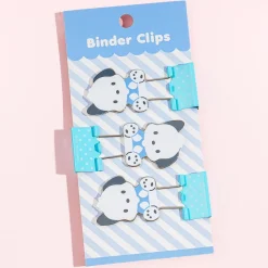 Pochacco Polka Dot Binder Clip Set - 3pcs
