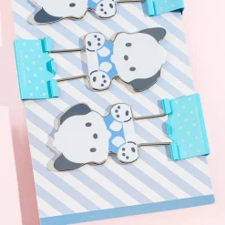 Pochacco Polka Dot Binder Clip Set - 3pcs