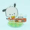 Pochacco Radio Love Acrylic Stand & Charm