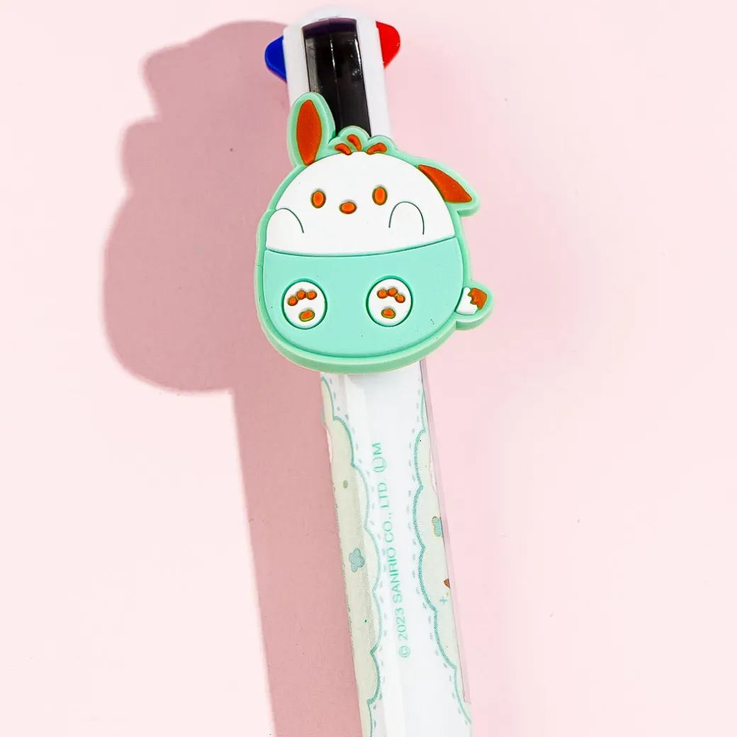 Pochacco Round Eyes Cutie 4-Color Ballpen