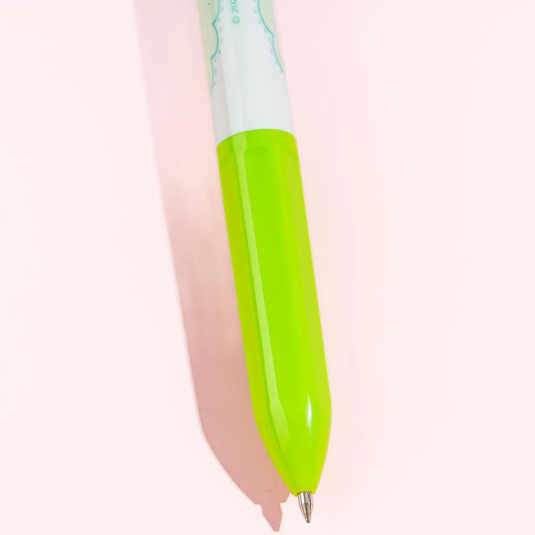 Pochacco Round Eyes Cutie 4-Color Ballpen