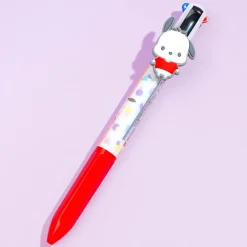 Pochacco Rubber Charm 4-Color Ballpen