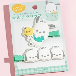 Pochacco Rubber Multi-Clip Set - 2 pcs