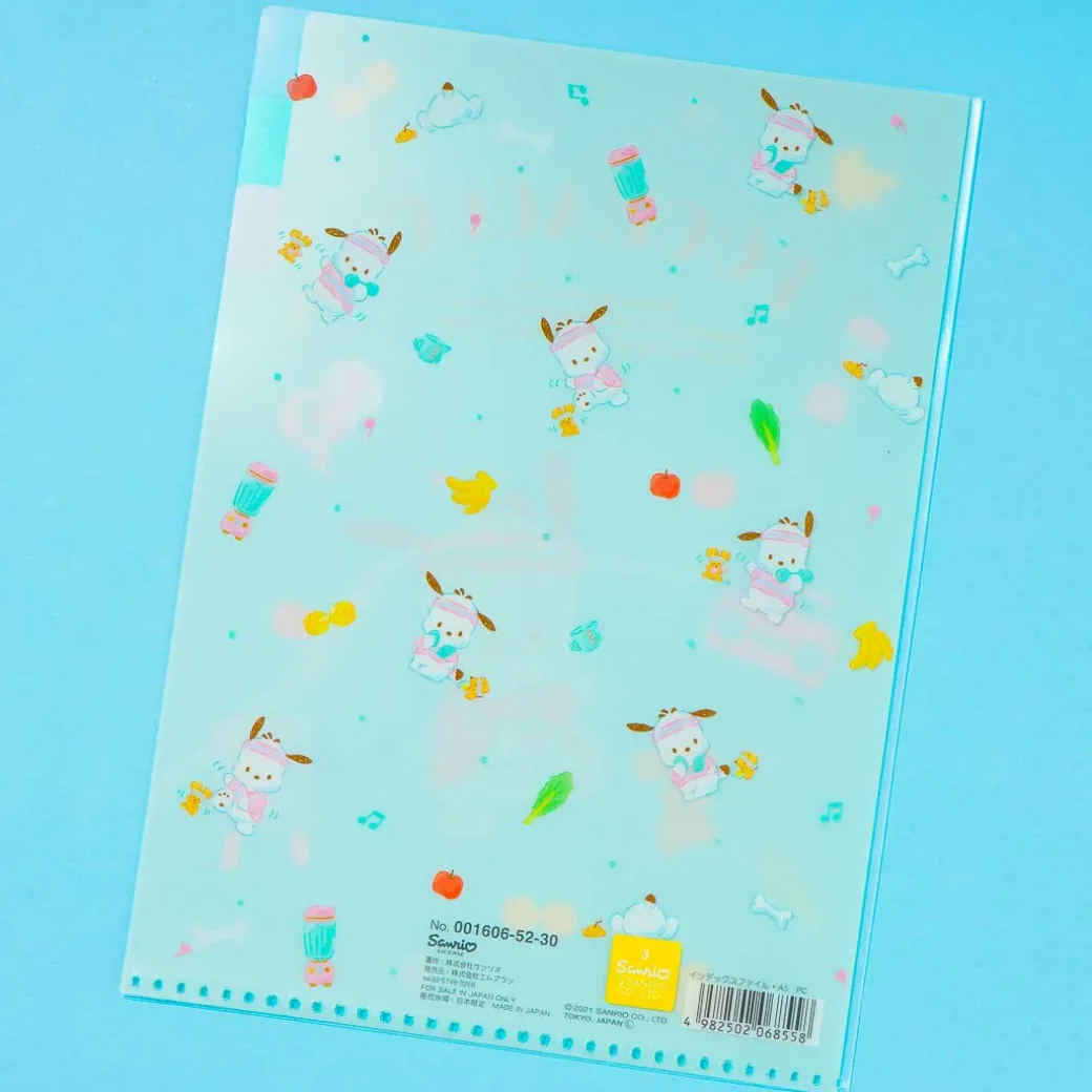 Pochacco Stay Fit Multi Pocket A5 File Folder