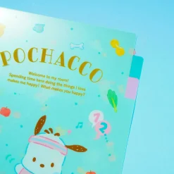 Pochacco Stay Fit Multi Pocket A5 File Folder