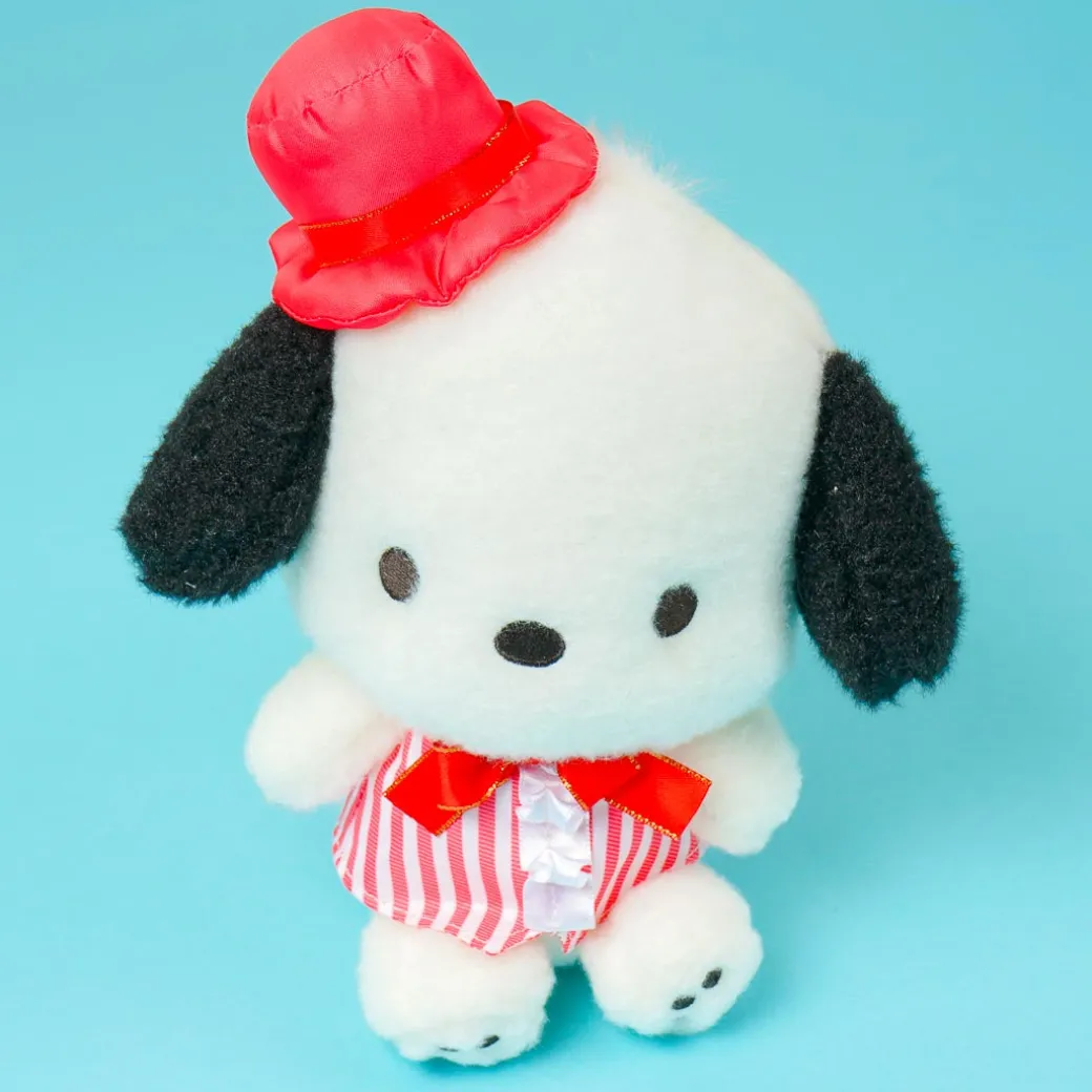 Pochacco Striped Vest Plushie - Medium