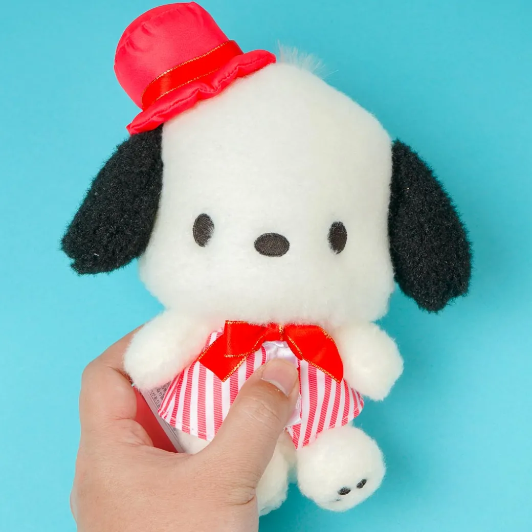 Pochacco Striped Vest Plushie - Medium
