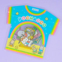 Pochacco Summer T-Shirt Case Sticker Set