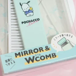 Pochacco 3-Way Folding Mirror & Comb