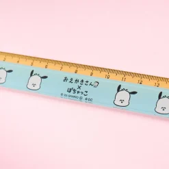 Pochacco x Oekaki-San Happy Doodle Ruler