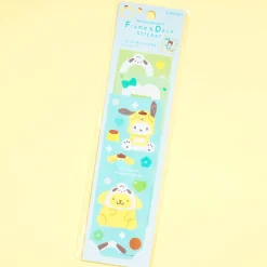 Pochacco x Pompompurin Frame Deco Stickers