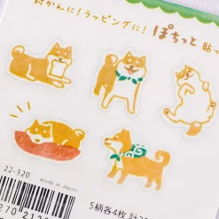 Pochito Shiba Inu Washi Stickers
