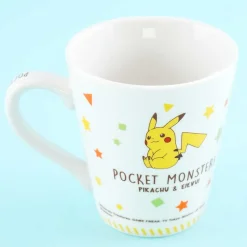 Pocket Monsters Message Mug - Pikachu & Eevee