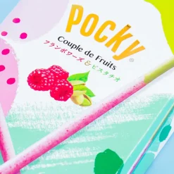 Pocky Biscuit Sticks - Couple De Fruits Framboise & Pistachio