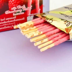 Pocky Biscuit Sticks - Strawberry Flakes & Cream
