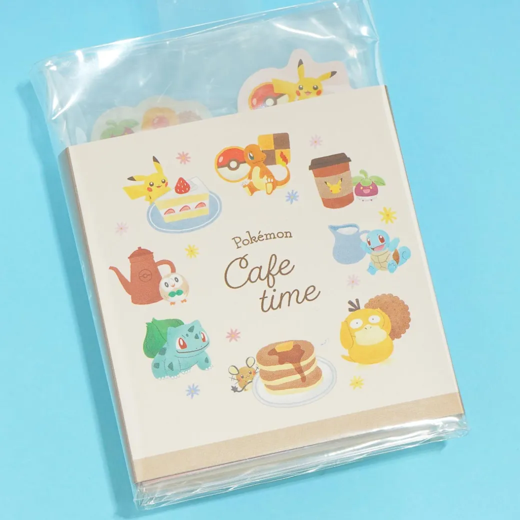 Pokemon Cafe Time Memo Pad Set