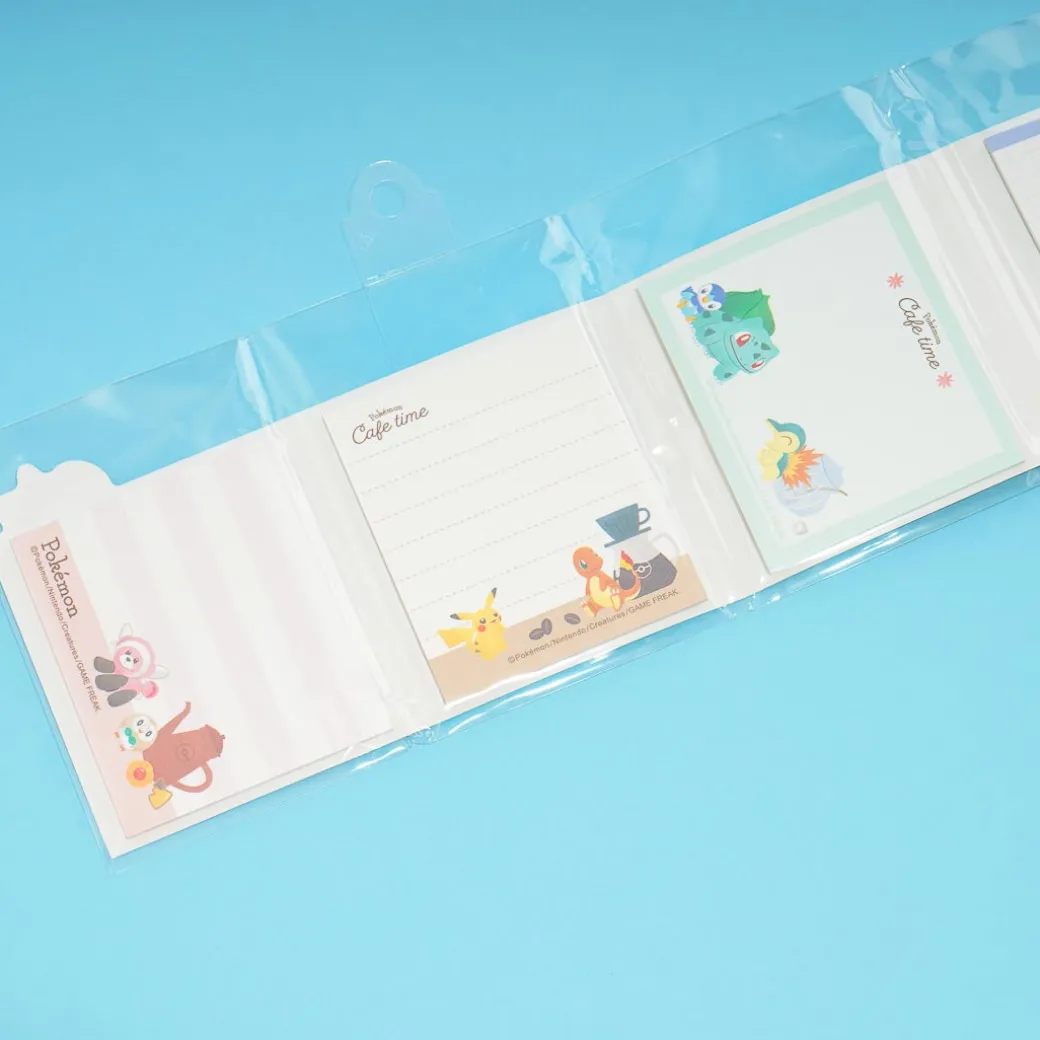 Pokemon Cafe Time Memo Pad Set
