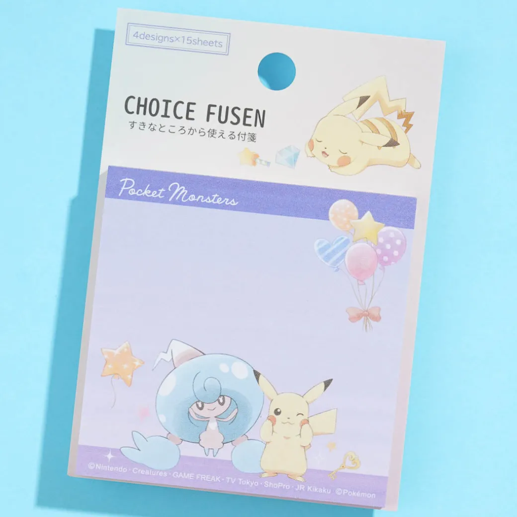 Pokemon Choice Fusen Party Memo Pad