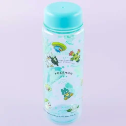 Pokemon Clear Water Bottle - Leafy