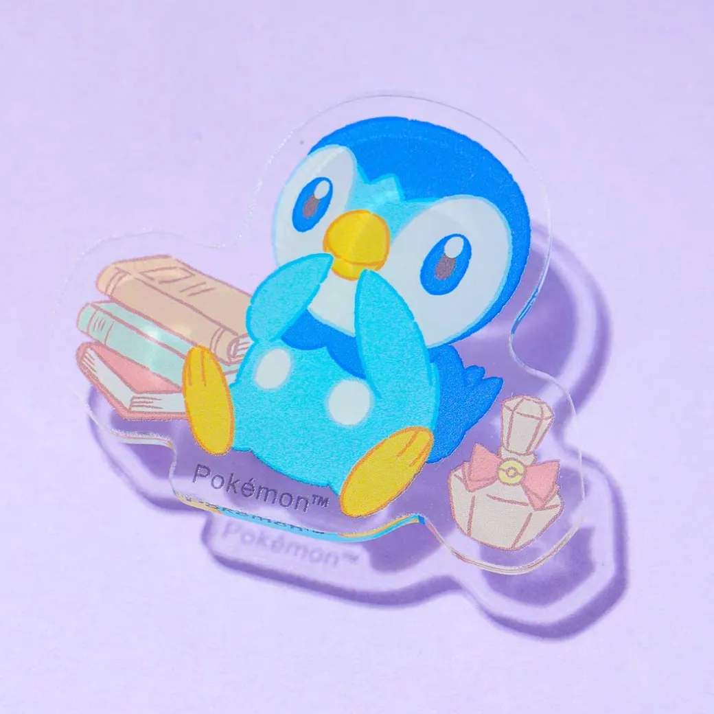 Pokemon Die-Cut Acryclic Clip - Piplup